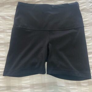 Black Yogalicious Bike Shorts with Inner Pocket